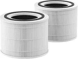 APF-H13 Replacement Filter Compatible with MaxLite AP215SF1 & AP215SF2 Air Purifiers, 3-in-1 Filter Replacement, 2 Pack