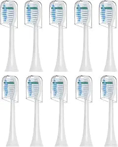 Brush Heads Replacement Compatible with Aquasonic Vibe Series Toothbrush