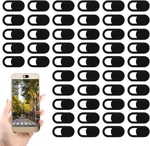 50 Pcs Webcam Cover Slide, 0.023 Inch Ultra-Thin Universal Laptop Camera Cover Slide for Laptop, Computer, Phone Protect Your Privacy and Security