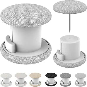 Duvet Clips King Size (6PCS Light Grey) ��� Non-Slip Comforter Clips to Keep Comforter in Place, No Poke Invisible Duvet Cover Fasteners, Prevent Shifting & Bunching for Quilt, Blanket, Bedding