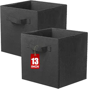 ShellKingdom Storage Bins, Foldable Fabric Storage Cube And Cloth Organizer