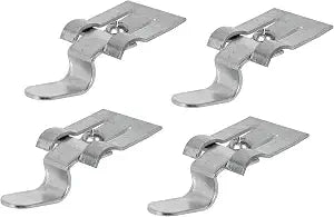 Prime-Line T 8500 Storm Window Snap Fastener, 3/8 In. x 2-1/16 In., 4 Pack