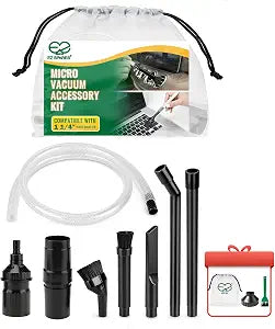 EZ SPARES 1-1/4" Micro Crevice Kit, Keyboard Car Vent Tools with Bag