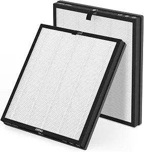 2 Packs MR5866 Replacement Filter Compatible with Morento/FLANUR MR5866 Air Cleaner Purifier, 2-in-1 Filter, Basics Version White