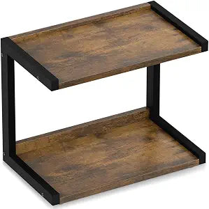 MARTY Kitchen Counter Shelf Organizer, 2 Tier Coffee Station/Bar Organizer