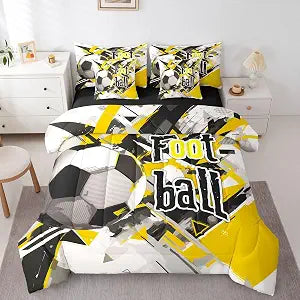 Erosebridal Football 7 Piece Bedding Set Twin Graffiti