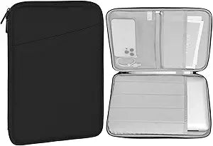MoKo 13.3-14 Inch Laptop Sleeve Bag Carrying Case with Accessory Pocket