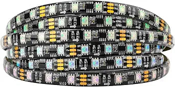 BTF-LIGHTING WS2811 Addressable 60LED/m 16.4FT DC12V IP65 LED Strip