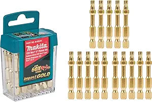 Makita B-60545 Impact Gold T25 Torx 2 Power Bit, 15/Pk