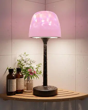 Spa-Like Shower Lamp Waterproof, 16 Colors Bathroom Mood Lighting Cordless