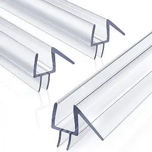 Yecaye 3 Pack 3/8" x 39" Shower Door Bottom Seal Strip, Shower Door Sweep