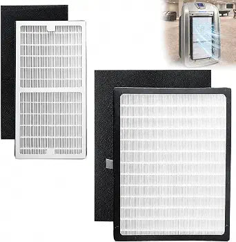 Replacement C+D Filter Kit Compatible with Idylis IAP-10-280 Air Purifier