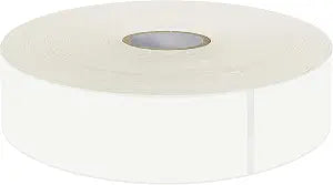 1000 Blank Removable Freezer Labels Water Oil Resistant with Perforation Line for Food Containers Jars Pantry Organization (Each Measures 1 x 3)