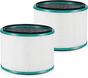 2 Pack HP01 HP02 Filter For Dyson HP01 HP02 Pure Hot Cool Link Air Purifier