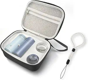 Hard Carrying Case Compatible with Shark ChillPill Fan, Black