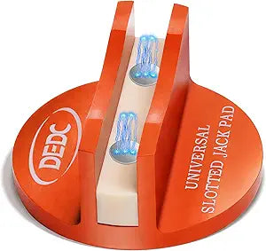 DEDC Universal Aluminum Magnetic Grooved Pinch Weld Jack Pad Puck for SUV