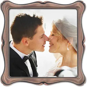 Lawrence Frames Metal Frame, Romance, Bronze, 4x4