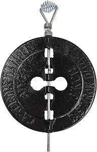 BM0053-A 8 Inch Cast Iron Stove Pipe Damper