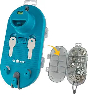 Original Go Hang It! Pro All-in-One Picture Hanging Kit, Level & Hardware