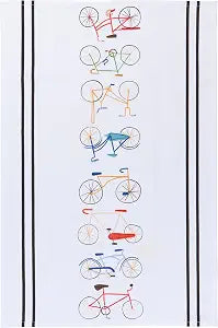 Now Designs Cruiser Bike Printed Kitchen Towel, 18x28 inches