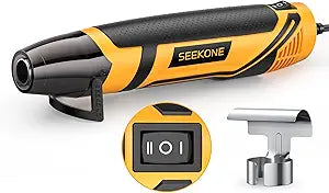 SEEKONE 350W Mini Heat Gun with 2-Temp Settings 842 & 500