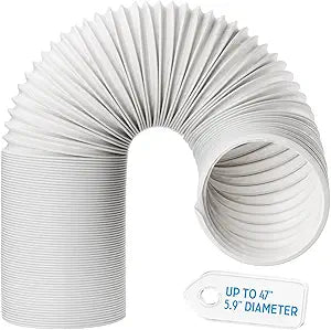 Portable AC Hose, 47" Length 5.9" Diameter Air Conditioner Exhaust Hose