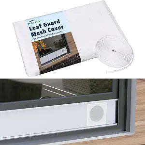 Portable AC Window Seal Kit Mesh Screen Guard,Universal Fit for Most Window Seal Plate with Different Outlet,Window Vent Kit Mesh Screen Keeps Leaves & Unwanted Debris Out,Easy Installation