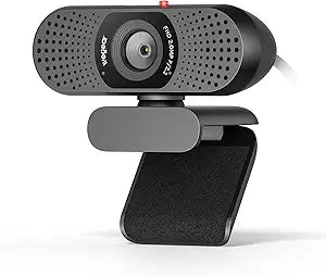 wegear 1080P Webcam for PC, Full HD Computer Camera with Dual Mics, USB-A