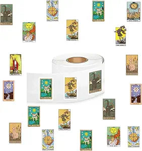 Tarot Stickers500PCS 10 Styde Cool Funny Magic Witch Art Aesthetics Pack | Stickers for Computer Laptop Water Bottle Skateboard Decorations Travel Helmet Room Bomb