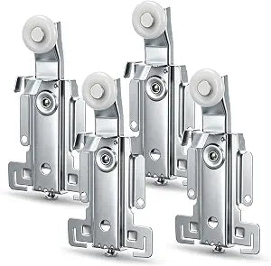 4 Pcs Panel Wardrobe Door Roller 7/8", for Older Style Sliding Closet Doors