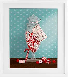 Sweet Tooth Season Holiday, 13 x 16 Inch Framed Print Under Glass