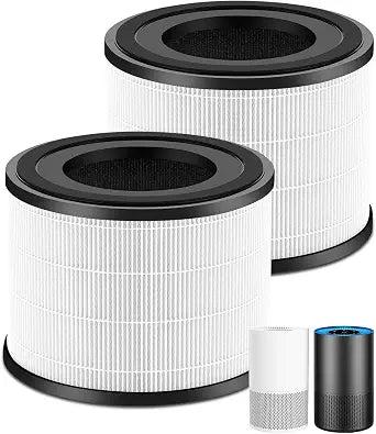 AP-S0610L Replacement Filter for MOOKA Purifier, White 2 Pack