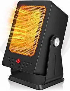 Space Heater for Indoor Use, Portable Small Heater with 2S Fast Heating