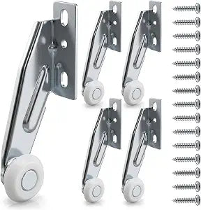 Therwen 5 Pack Drawer Track Roller 13/16" Right Hand Drawer Roller Guide