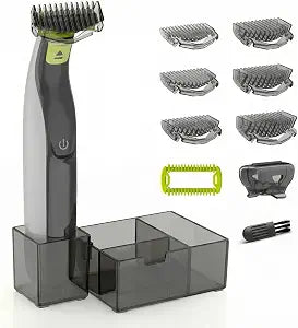 Guards Kit, 1-6mm Replacement Combs and Body Comb for One Blade, Black
