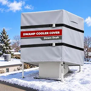 Down Draft Swamp Cooler Cover for Winter Evaporative Cooler,34"Wx34"Dx36"H