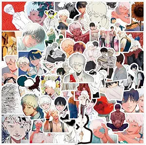 50PCS The Summer Hikaru Died Stickers, Teens Stickers for Water Bottle Laptop Phone Scrapbooking Journaling for Adults for Party Supply Favor Decor (Purple)