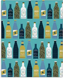Beer Bottles Still Life Kitchen, 24 x 30 Inch Canvas Wall Art