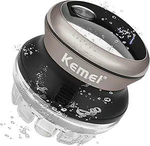 KEMEI Hair Clipper for Men Automatic Circular Hair Trimmer Self-Haircut Kit
