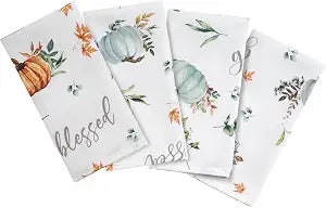 Avanti Linens - Holiday Cloth Napkin Set, 4 Piece Napkins