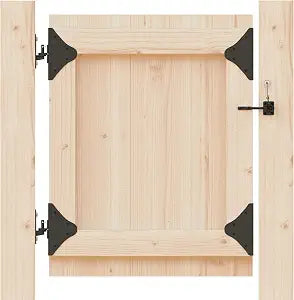Anti Sag Gate Frame Kit Fence Gate Kit Heavy Duty 90 Degree Right Angle Gate Hinges,Gate Hardware Kit with Gate Latch for Wooden Fences,Gate Corner Brace Bracket for Driveway Gates,Shed Door,Deck Gate