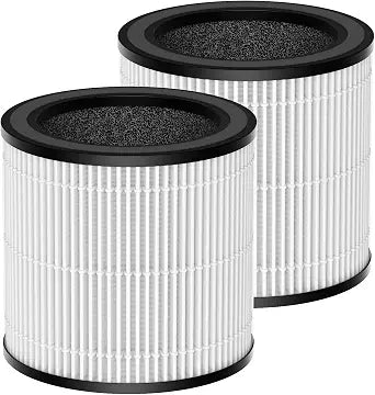 BK08 Replacement Filter Compatible with KOIOS Air Purifiers BK08, 2 Pack