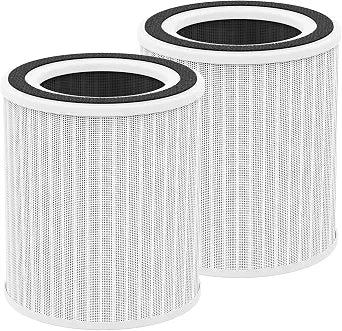 Air Purifier Replacement Filter - HEPA Filter H13 Compatible, High-Efficiency Air Purifier Filter for Clean Air, Dust, Pollen, and Pet Dander (2Pack)