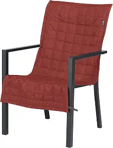 Classic Accessories Montlake Water-Resistant 45 Inch Patio Chair Slipcover, Heather Henna, Patio Furniture Covers