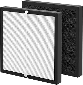 2 Packs P280 P260 Replacement Filters Compatible with TPLMB/YARIKI P280 and AIUZLK P260 Air Cleaner Purifier, 3-in-1 Nylon Pre-Filter,Main Filter and Activated Carbon