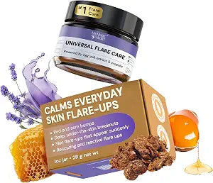 MyMagicHealer Universal Flare Care ��� Solution for Everyday Skin Flare-Ups | Drawing Salve for Boils & Cysts, Hidradenitis Suppurativa, Folliculitis | Irritated Skin and Chafing Relief 1 oz