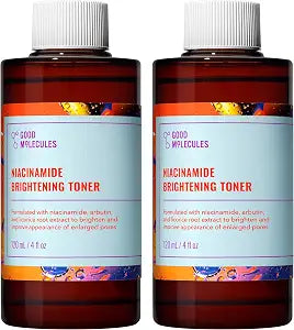 Good Molecules Niacinamide Brightening Toner with Arbutin, Pack of 2