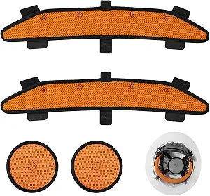 Hard Hat Sweatband and Top Pad for Safety Helmet, Washable Hard Hat Liner