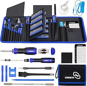 STREBITO 191-Piece Multi-Bit Screwdriver, Precision Screwdriver Set(Blue)