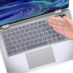 Keyboard Cover for Dell Latitude 14" 7410 7420 7430 7440 7450, Latitude 5440 5430 5431 5420 3440 14", Latitude 7520 15.6" Dell Latitude 9000 9510 9520 9420 9430 Keyboard Protective Cover-Clear